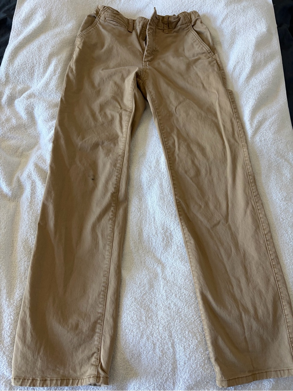 GAP Kids Khaki Straight-Leg Casual Pants